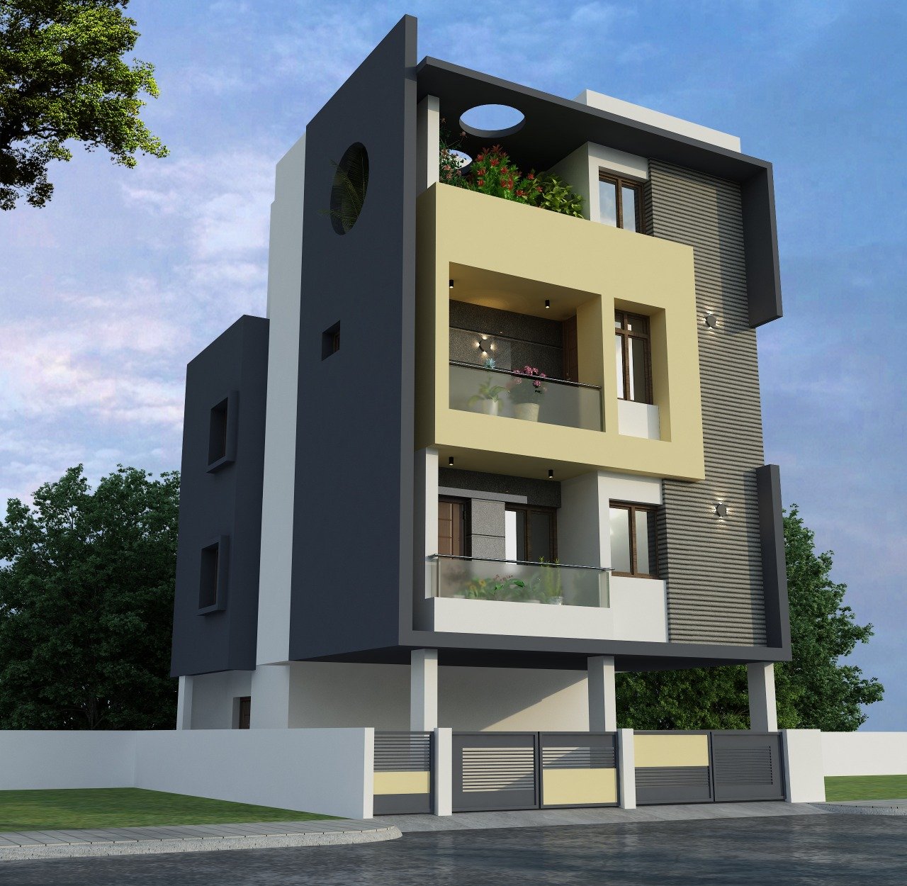 Luxury elevation design